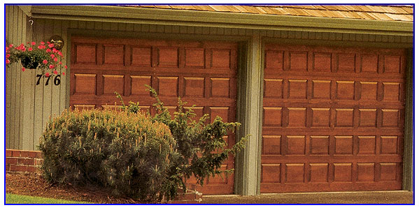 classic insulated garage door in Lafayette